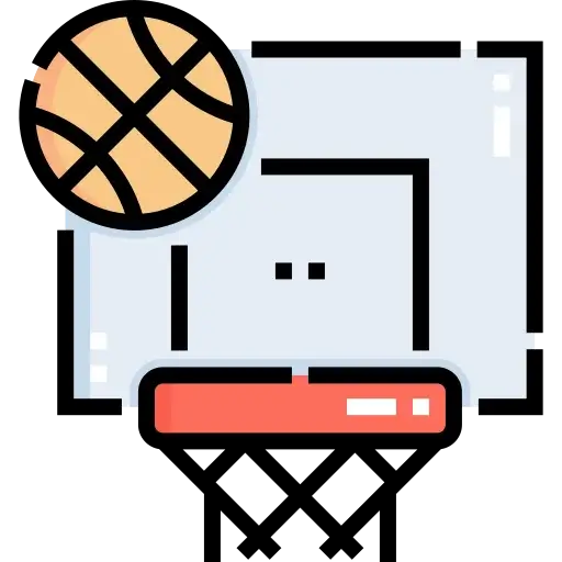 Basketball court for residents