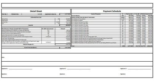Price and cost details for Hiranandani Elements senior living apartments