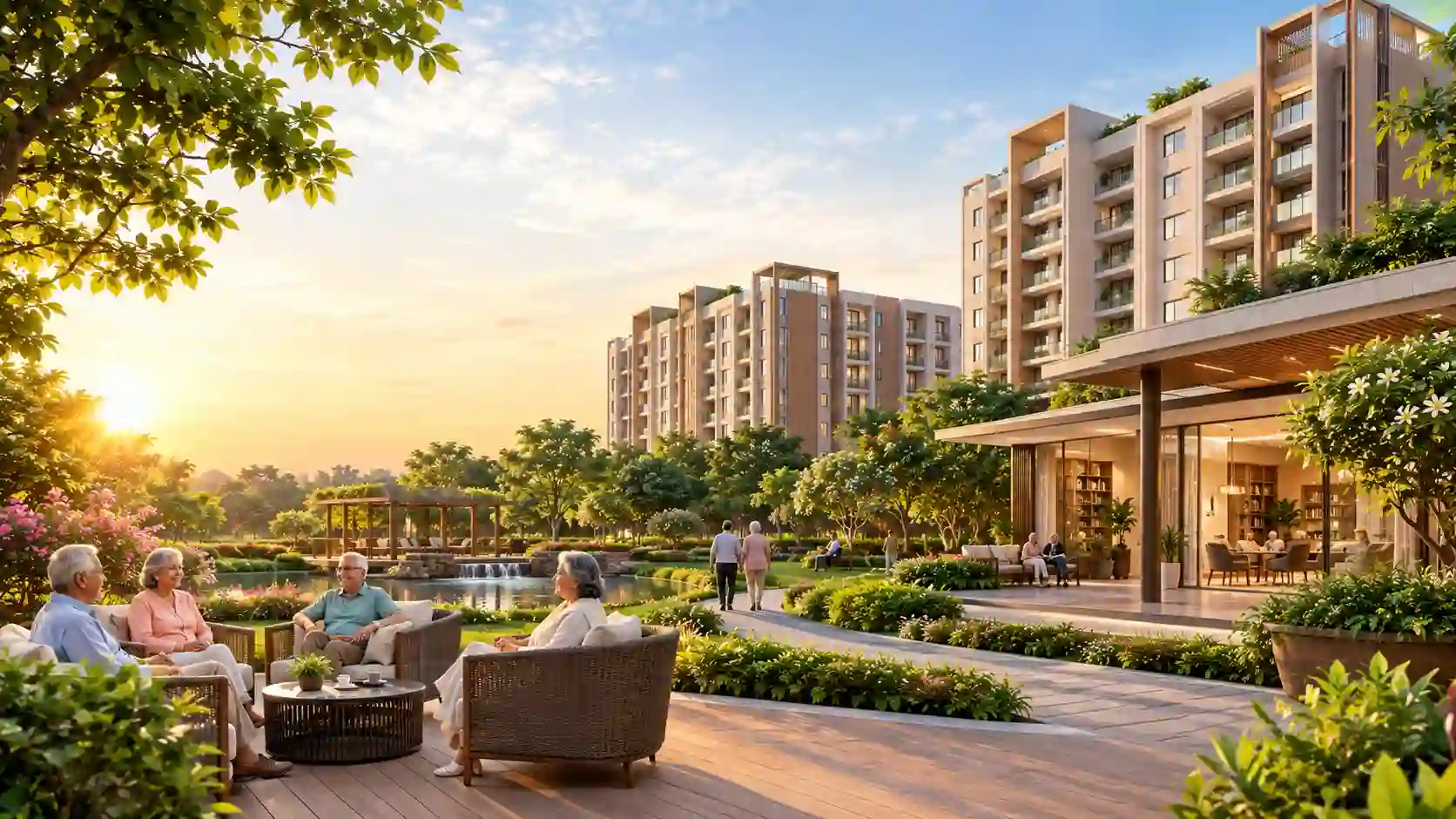 Hiranandani Elements senior living apartments in Oragadam, Chennai